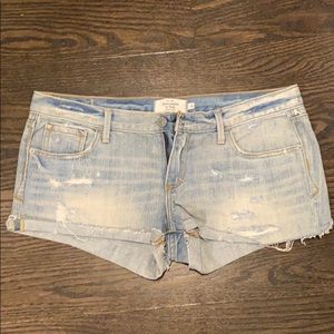 Abercrombie jean shorts. Never worn with tags